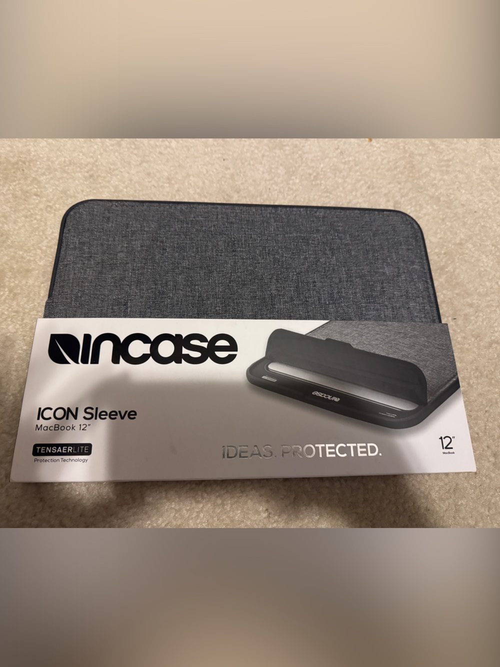 Incase ICON Sleeve in Heather Gray